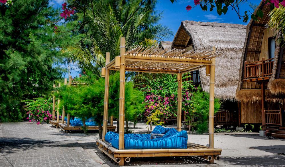Karma Reef Hotel Gili Trawangan Exterior foto