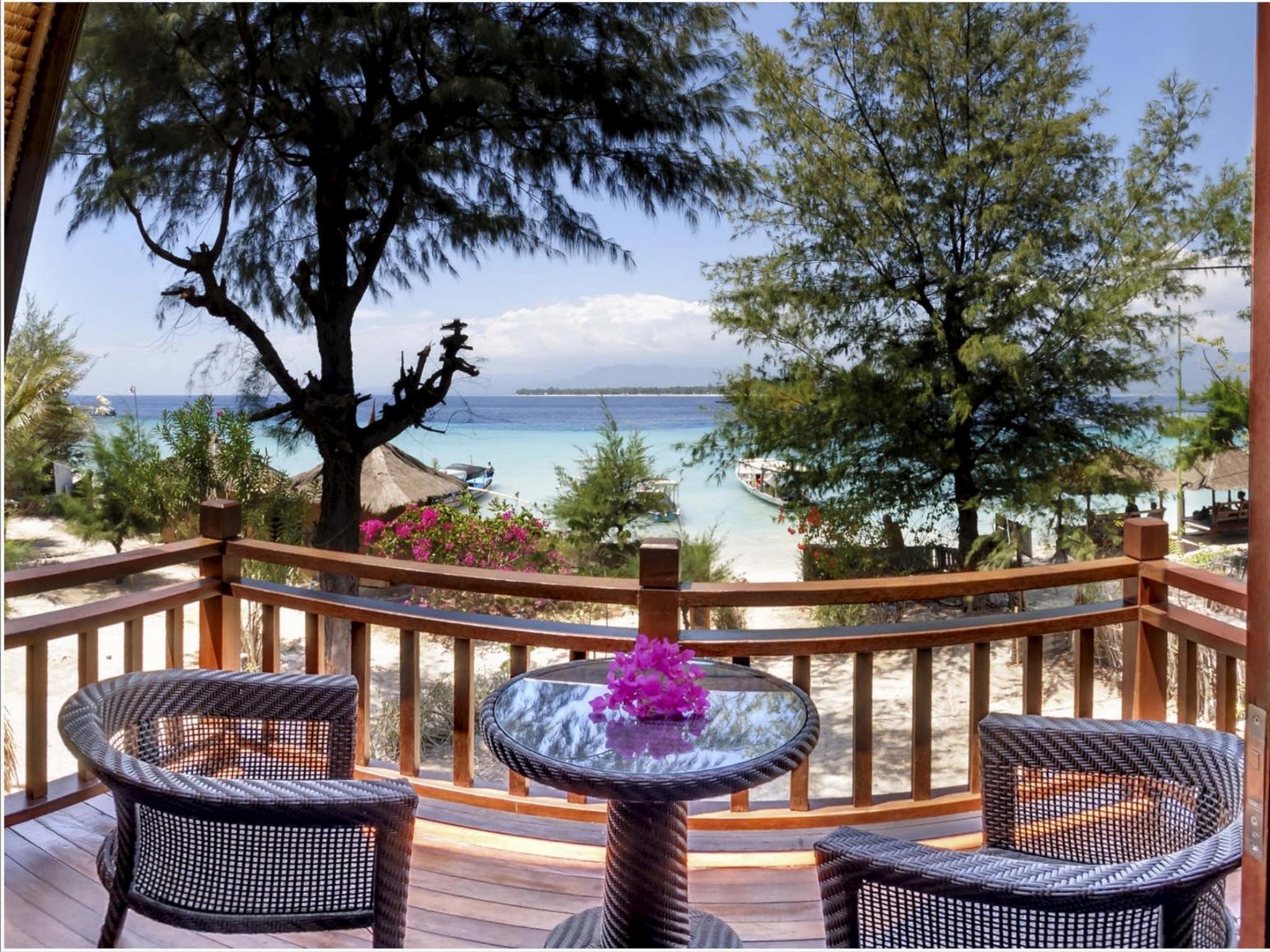Karma Reef Hotel Gili Trawangan Exterior foto