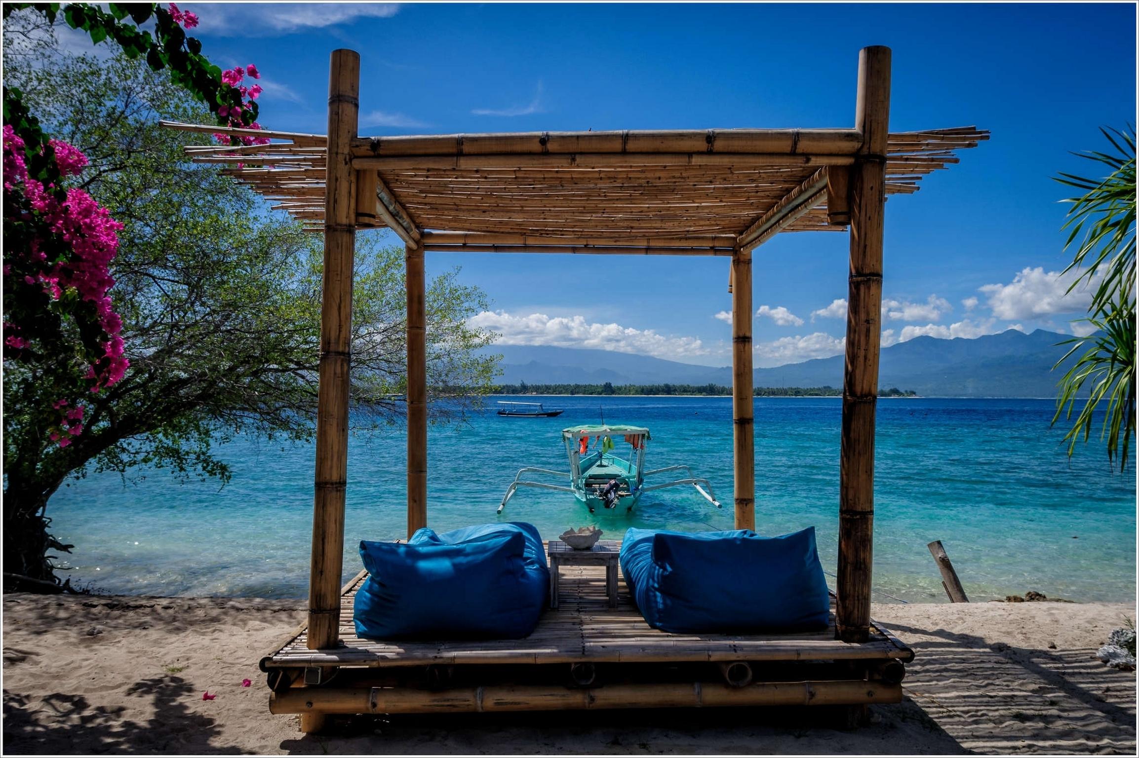 Karma Reef Hotel Gili Trawangan Exterior foto