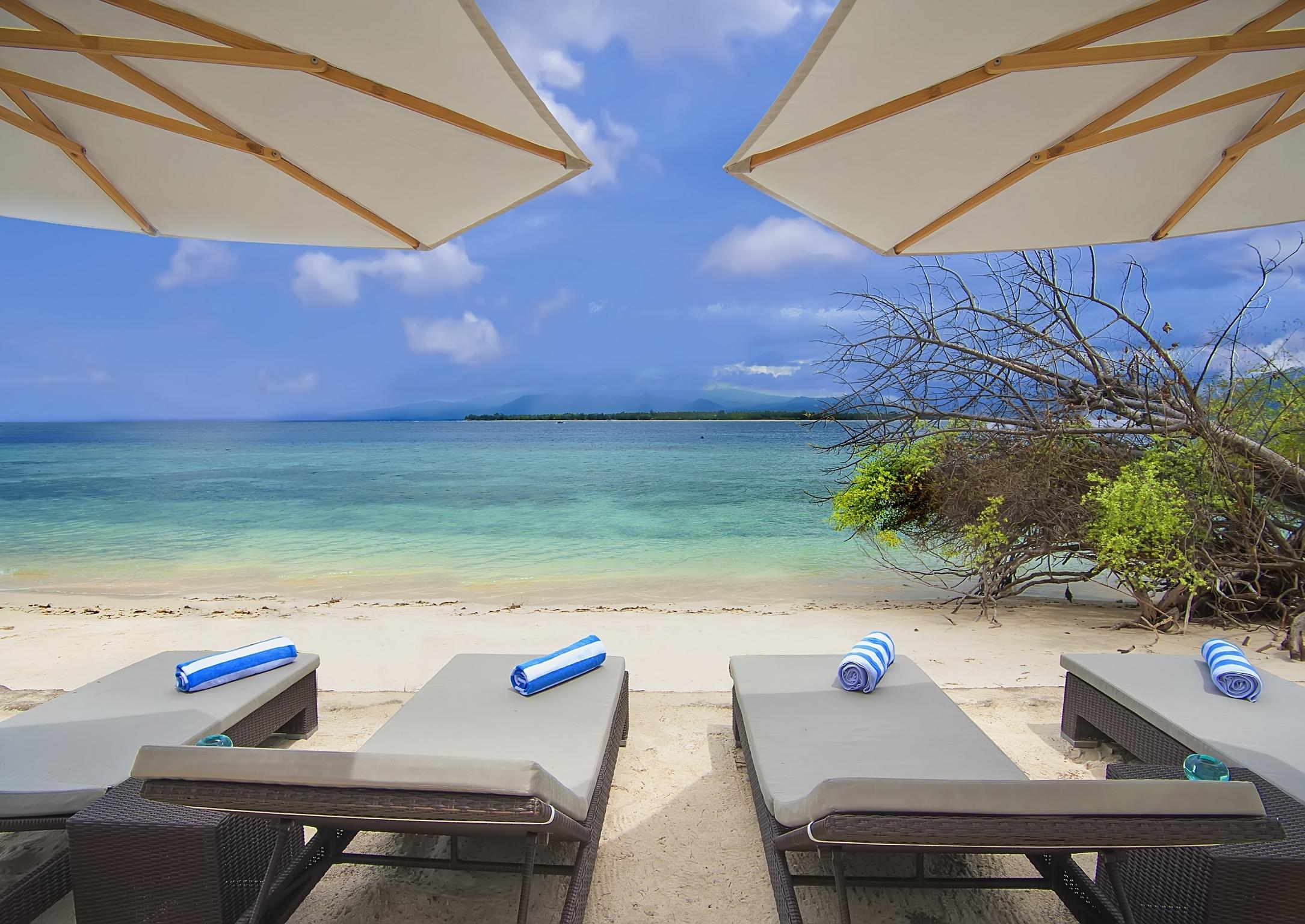 Karma Reef Hotel Gili Trawangan Exterior foto