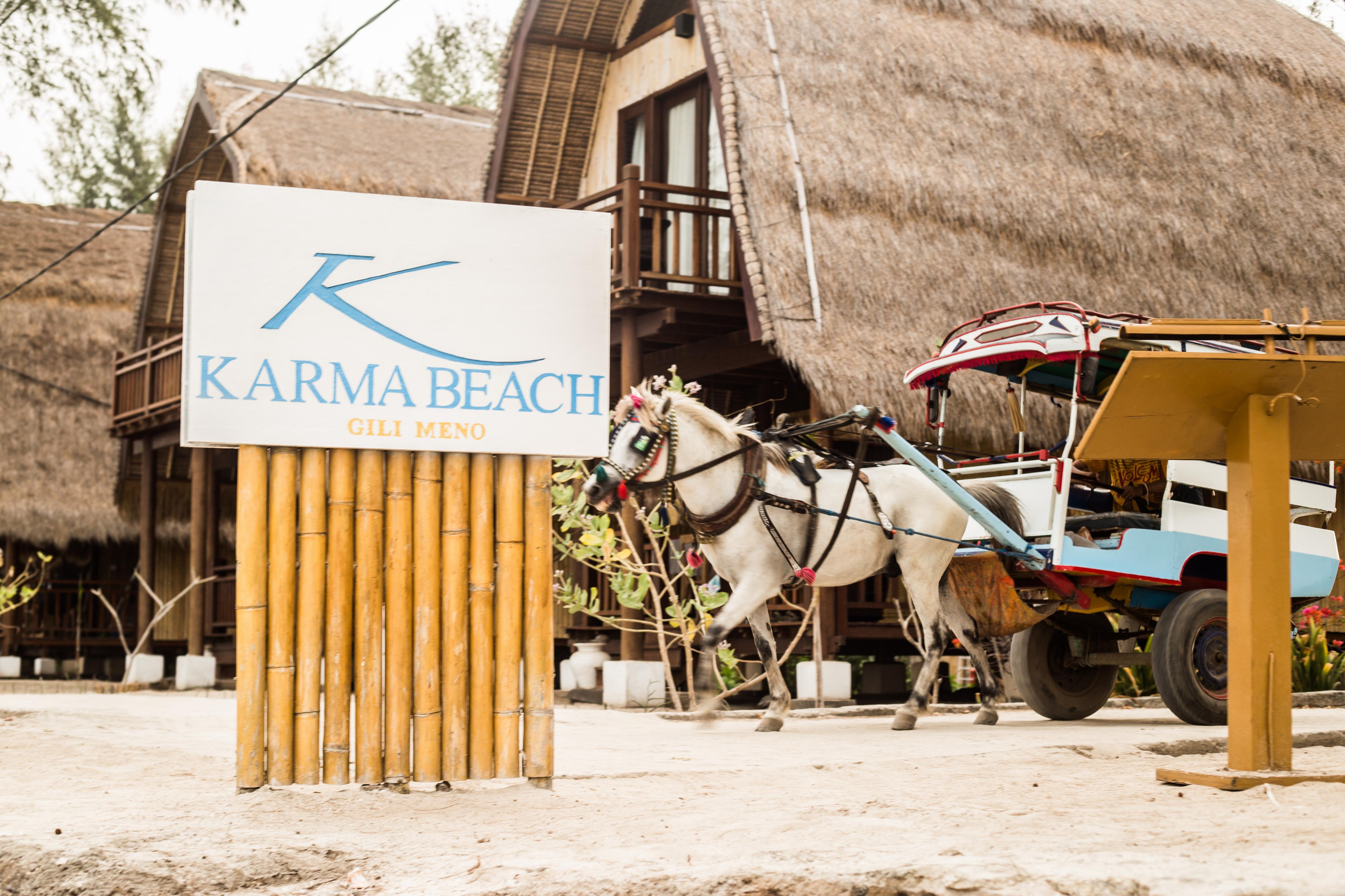 Karma Reef Hotel Gili Trawangan Exterior foto