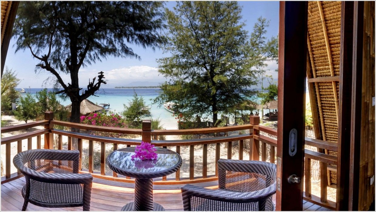 Karma Reef Hotel Gili Trawangan Exterior foto