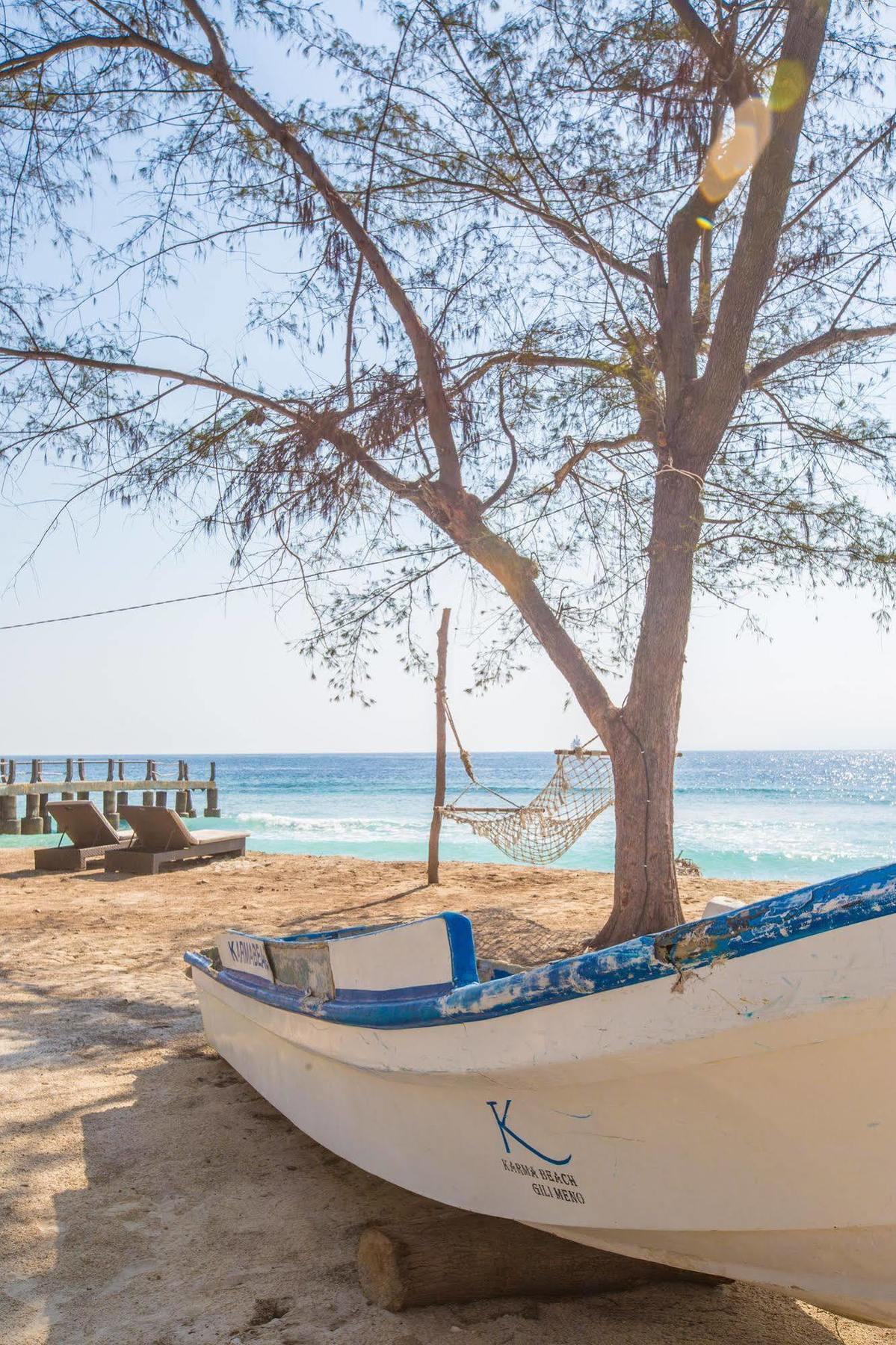 Karma Reef Hotel Gili Trawangan Exterior foto